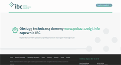Desktop Screenshot of pokaz.czolgi.info